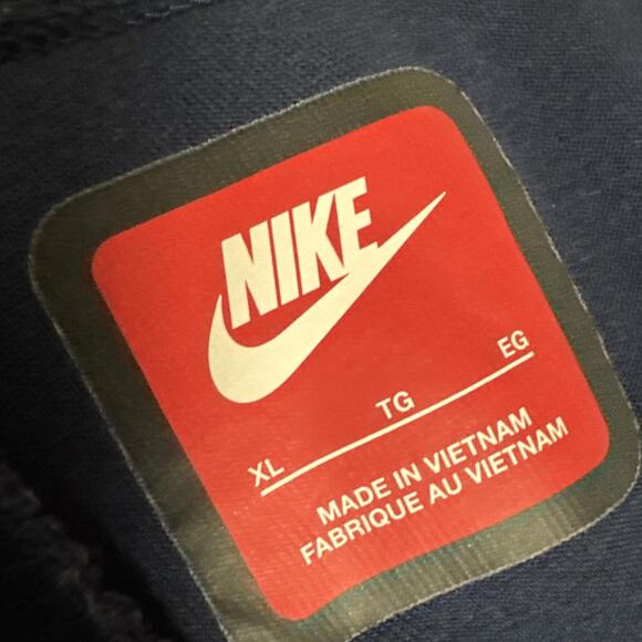 Nike Men's Size XL Blue \ Cotton Blend Tech Fleece Jogger Pants - Picture 7 of 12